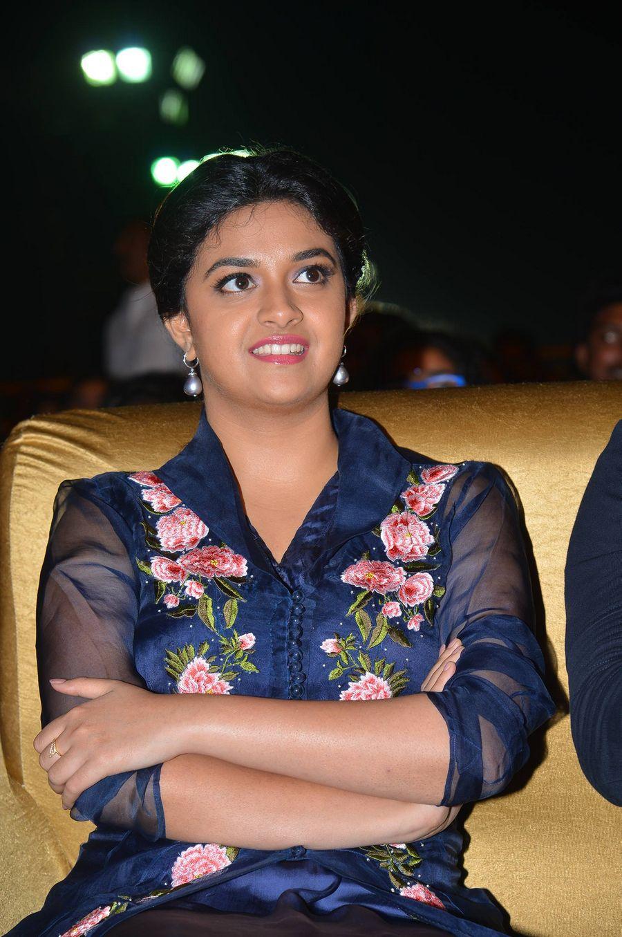 Keerthy Suresh Stills at Nenu Local Movie Audio Launch