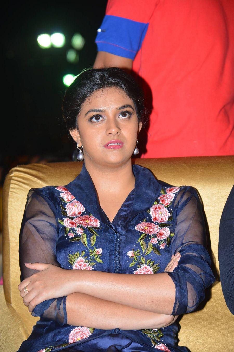 Keerthy Suresh Stills at Nenu Local Movie Audio Launch