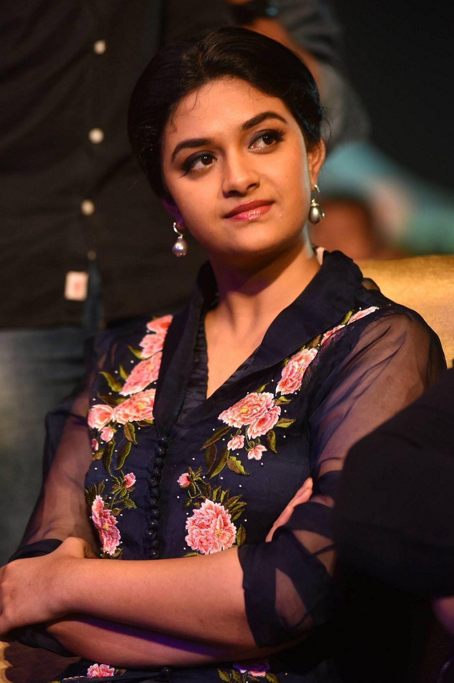 Keerthy Suresh Stills at Nenu Local Movie Audio Launch