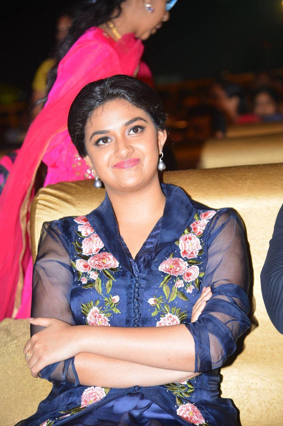 Keerthy Suresh Stills at Nenu Local Movie Audio Launch