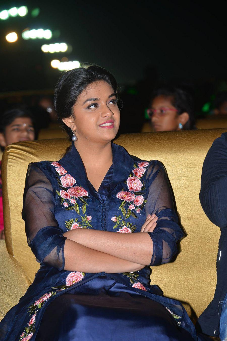 Keerthy Suresh Stills at Nenu Local Movie Audio Launch