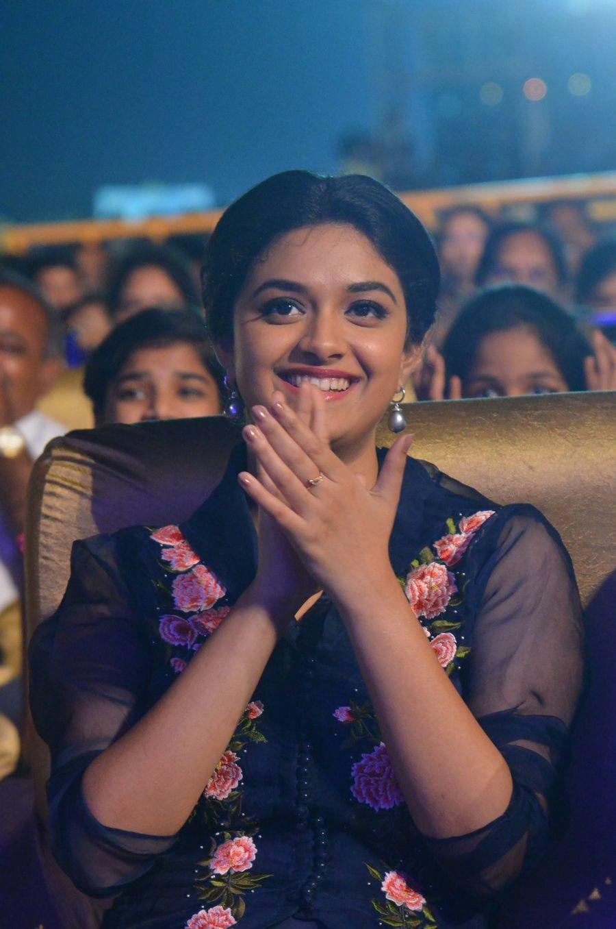 Keerthy Suresh Stills at Nenu Local Movie Audio Launch