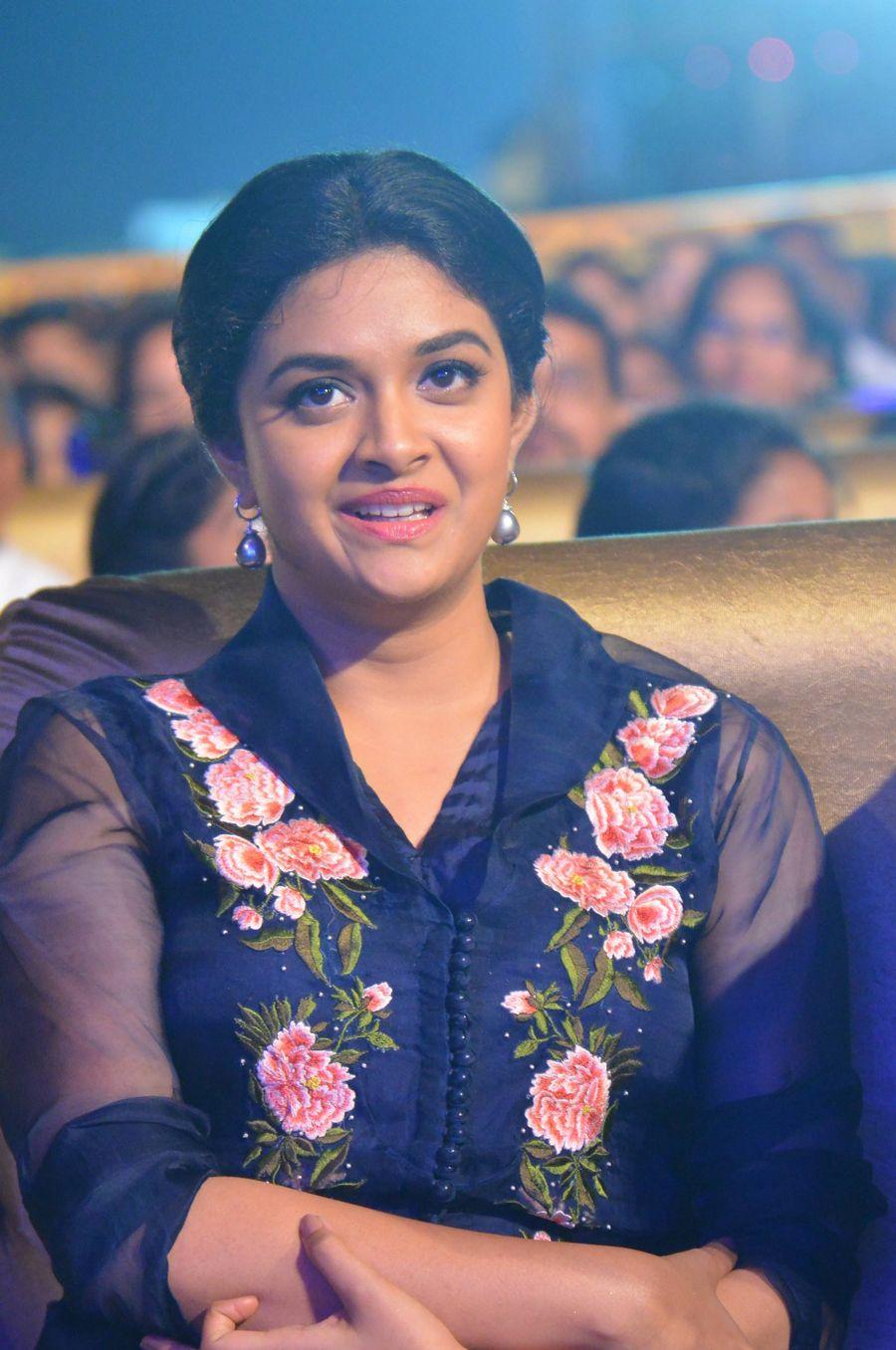 Keerthy Suresh Stills at Nenu Local Movie Audio Launch