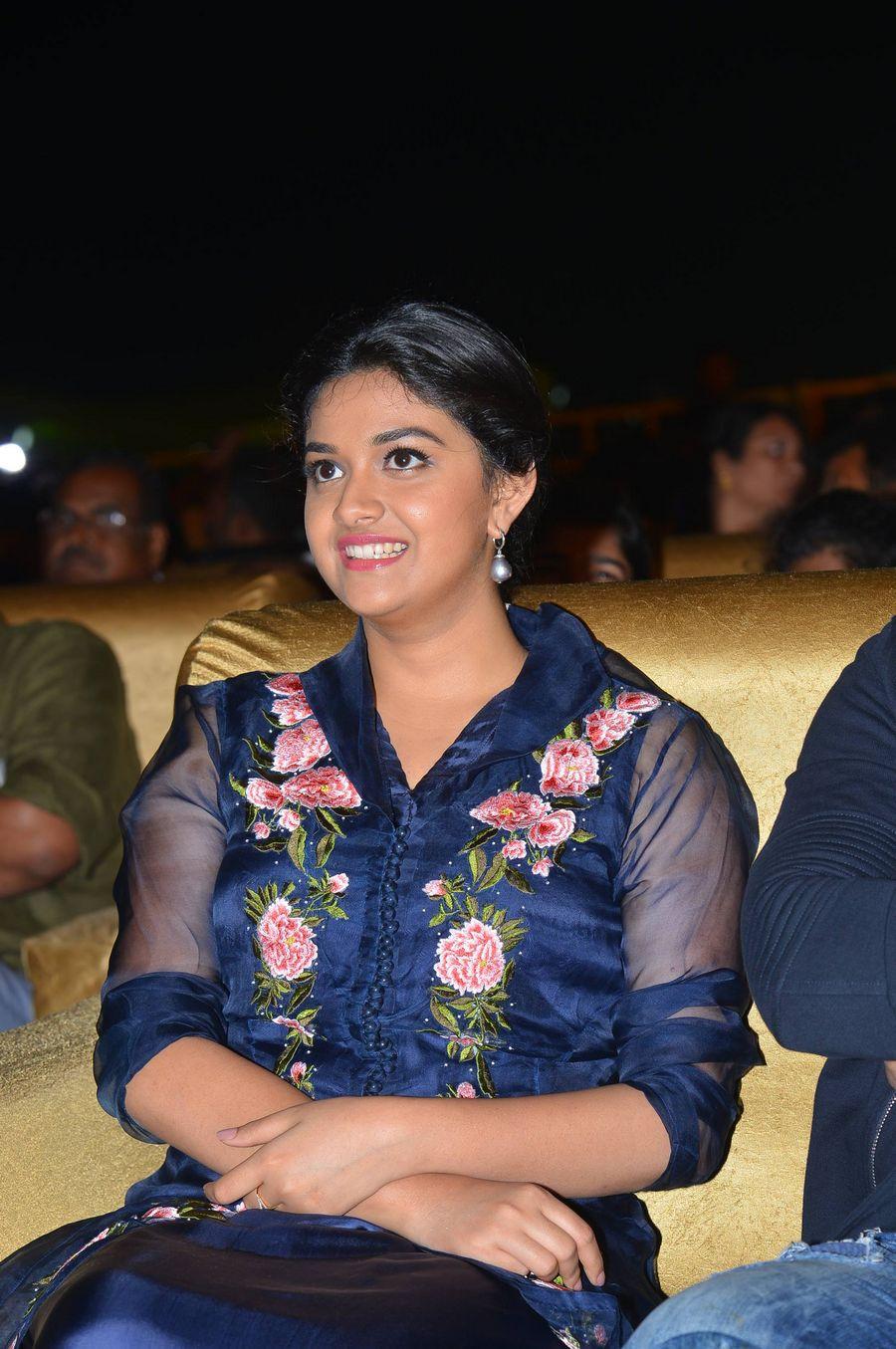 Keerthy Suresh Stills at Nenu Local Movie Audio Launch