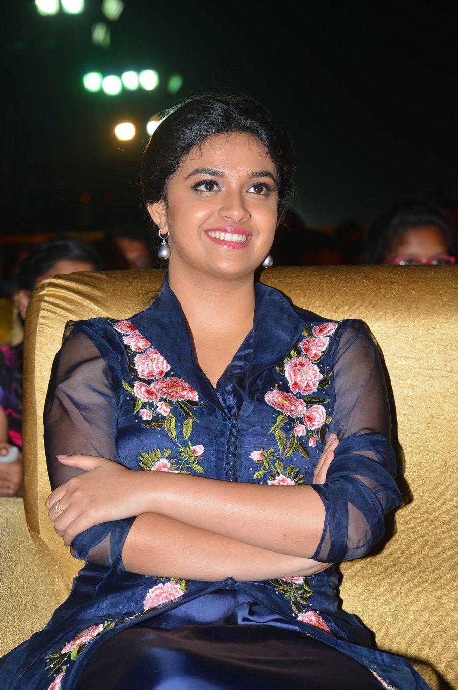 Keerthy Suresh Stills at Nenu Local Movie Audio Launch