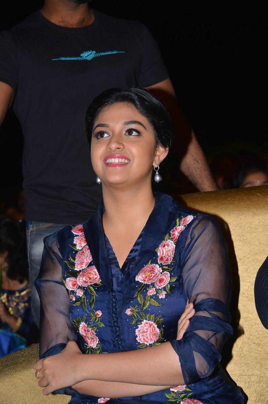 Keerthy Suresh Stills at Nenu Local Movie Audio Launch