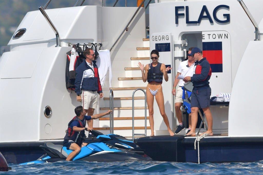 Kendall Jenner in a Bikini in Monaco