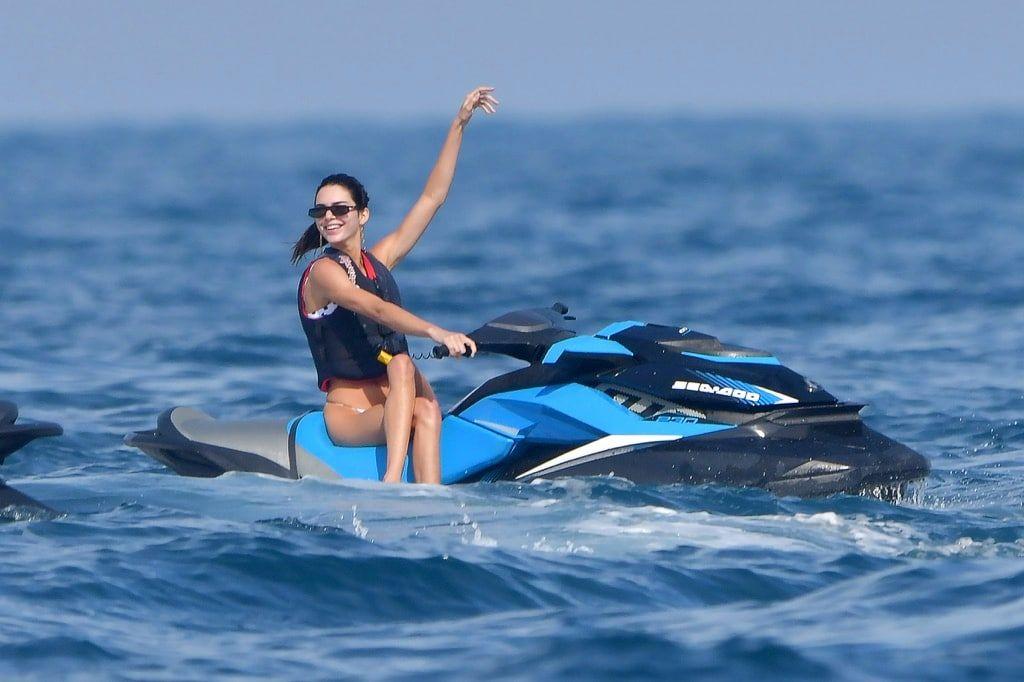 Kendall Jenner in a Bikini in Monaco