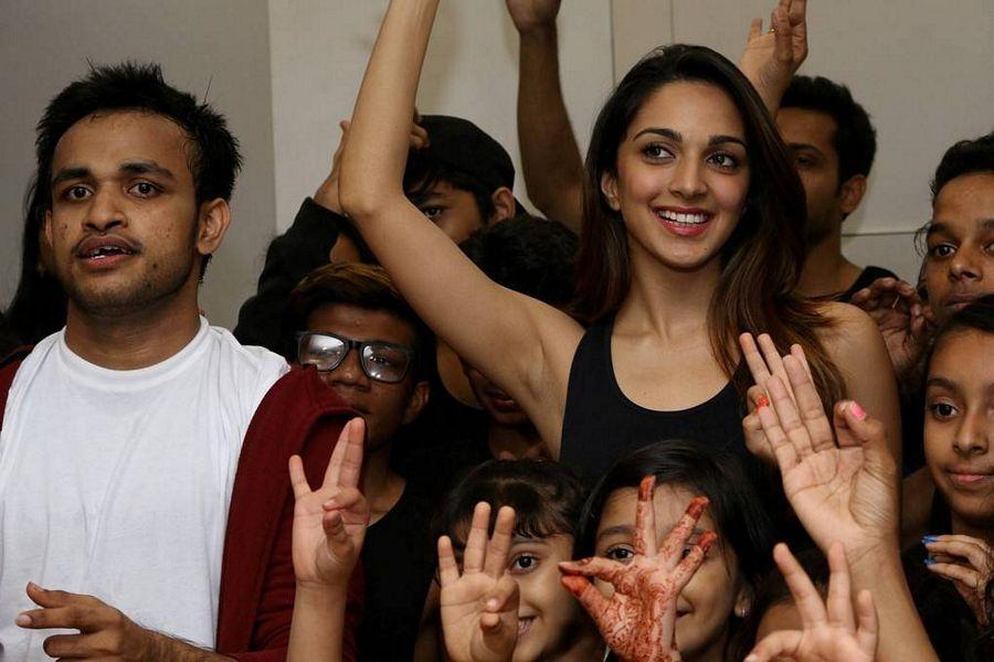 Kiara Advani Latest Stills At Deep Dance Academy