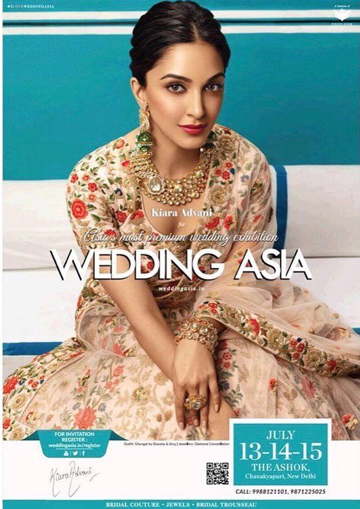 Kiara Advani poses for Wedding Asia Photoshoot Stills