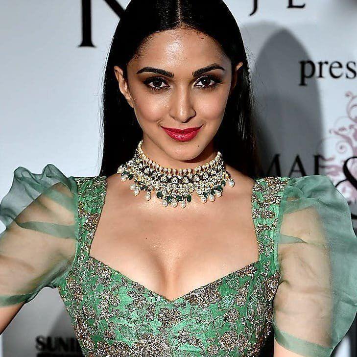 Kiara Advani stuns in this Green lehenga Shines at India Couture Week!
