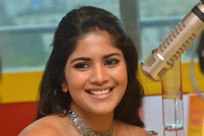 LIE Movie Actress Megha Akash Photos at Radio Mirchi