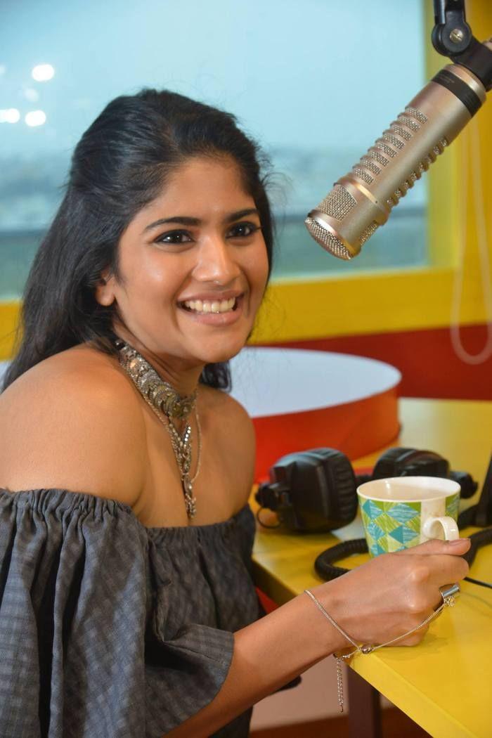 LIE Movie Actress Megha Akash Photos at Radio Mirchi