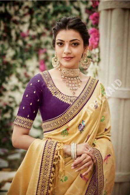 Latest & Unseen clicks of Kajal Aggarwal in Saree