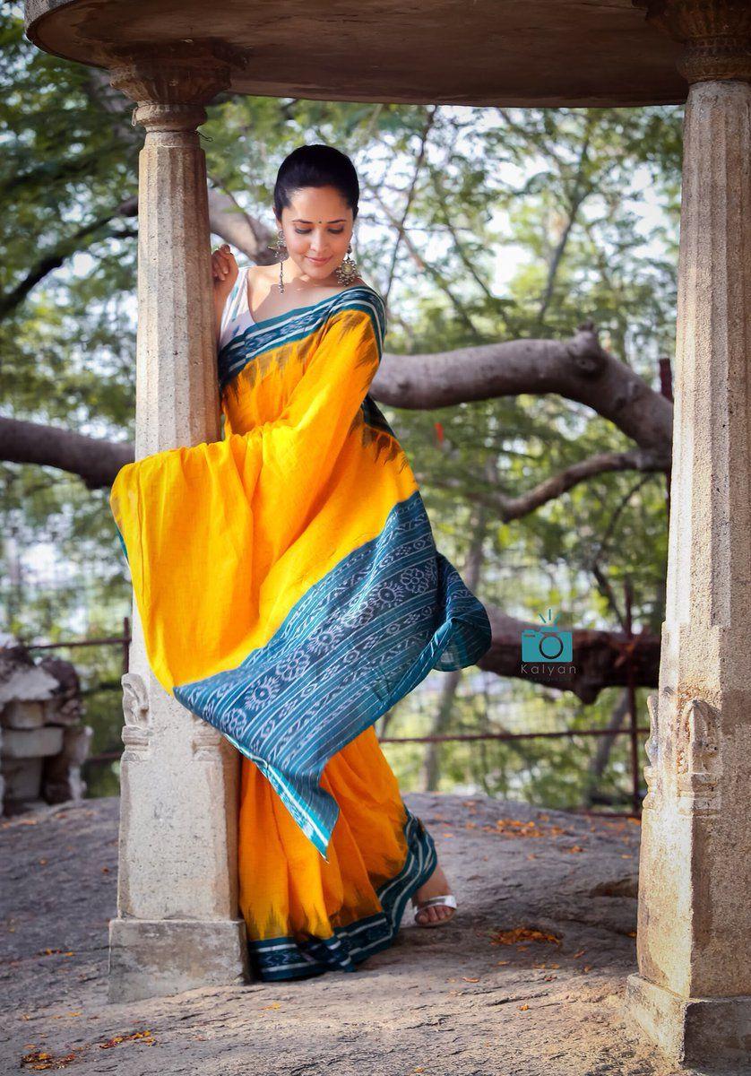 Latest Photos Anchor Anasuya’s Stunning look in Saree's