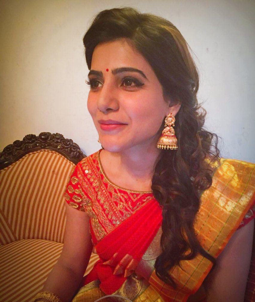 Latest Saree's & Model Dress Photos of Samantha