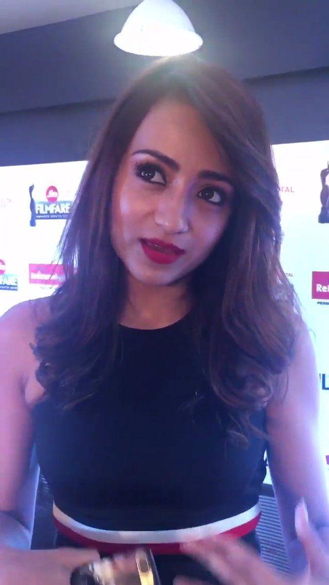 Lovely Trisha at the 65th Jio Film Fare Awards Photos