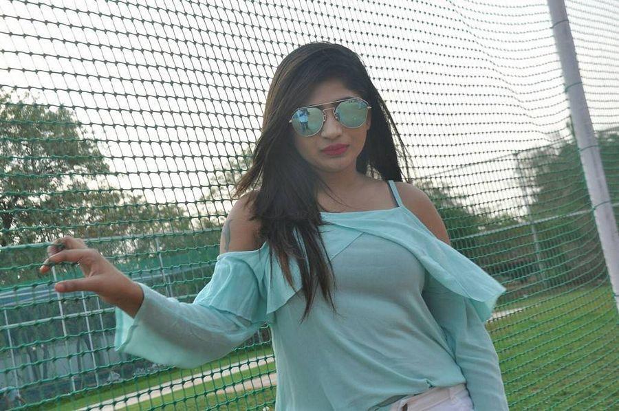 Madhulagna Das Latest Stills in Green Top