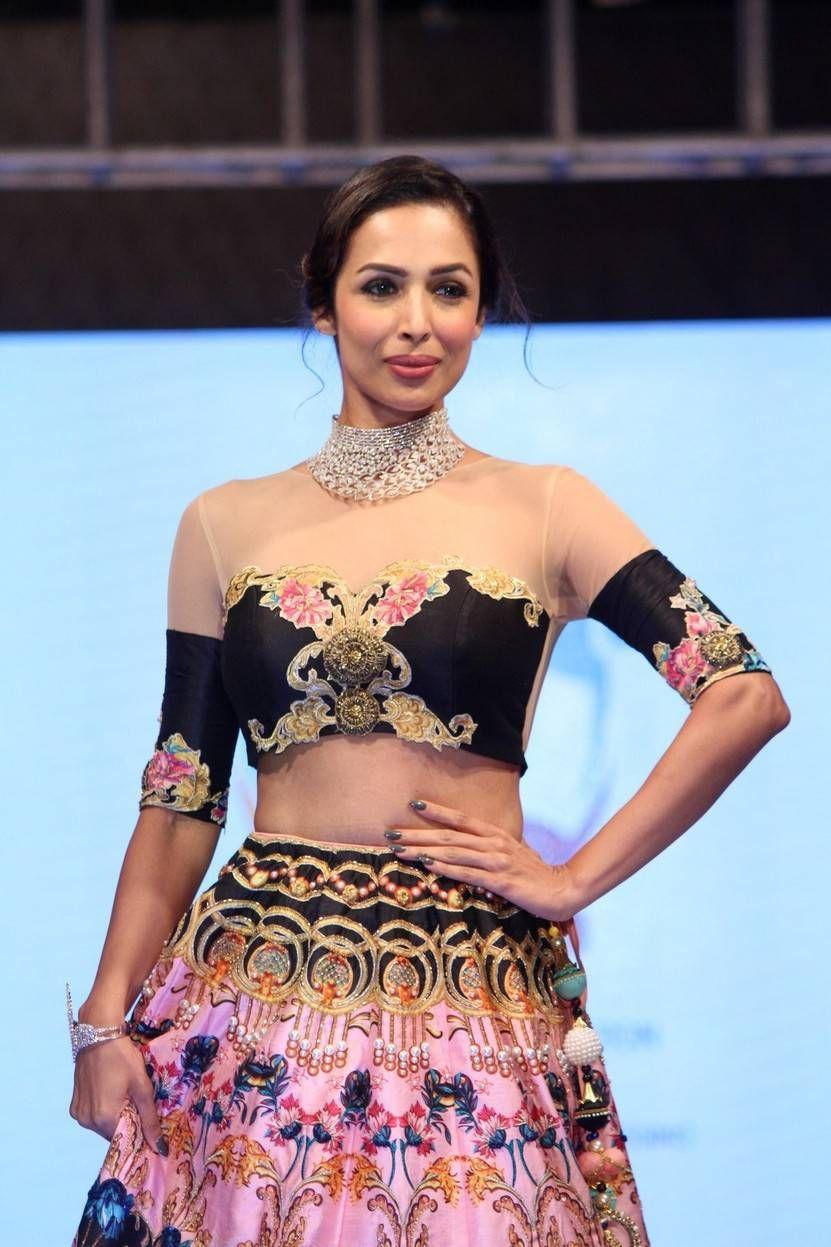 Malaika Arora Khan Latest Stills At Silver Nite Fashion Show