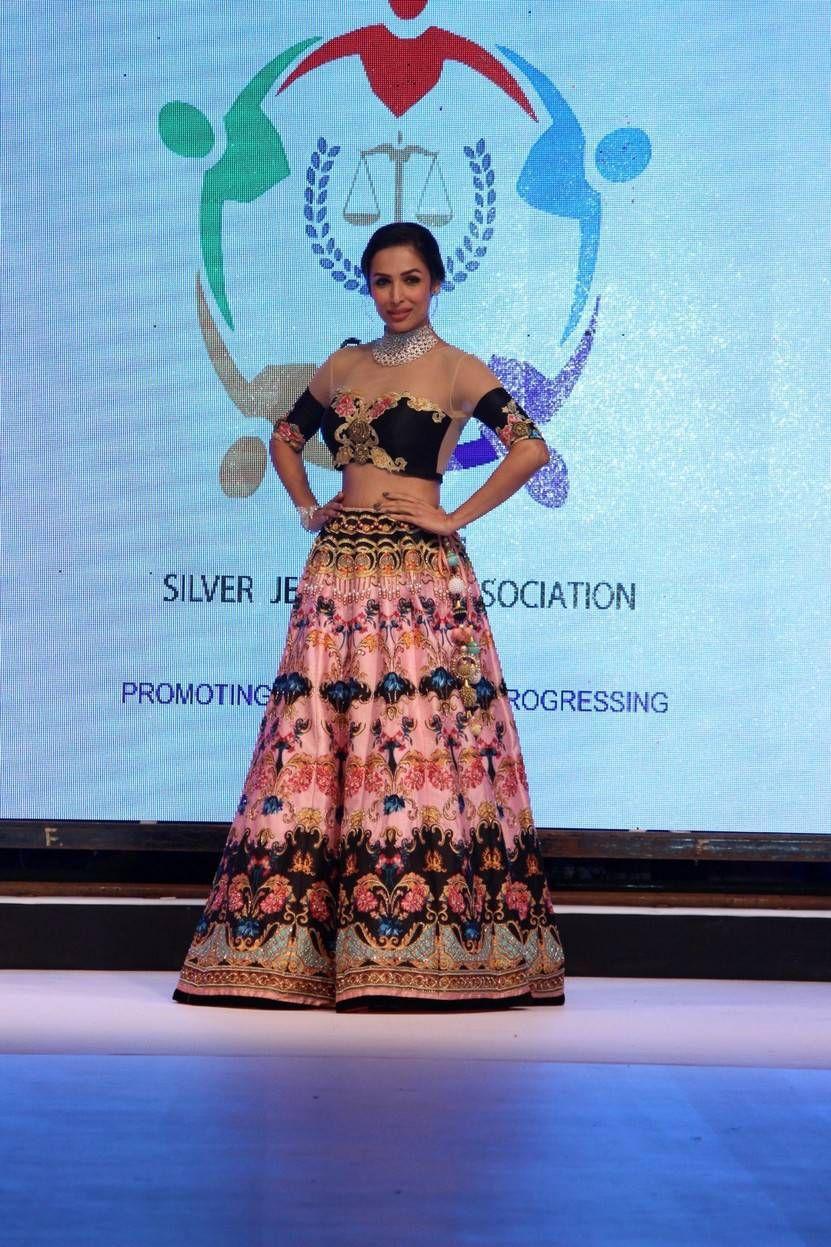 Malaika Arora Khan Latest Stills At Silver Nite Fashion Show