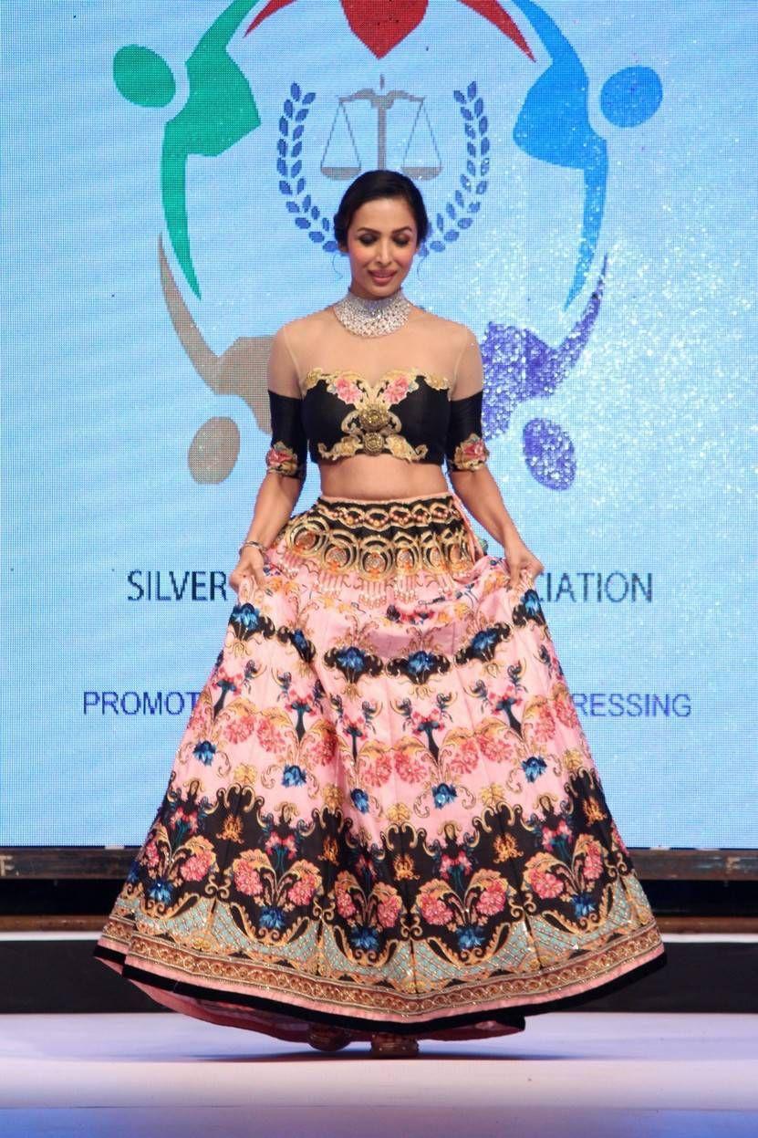 Malaika Arora Khan Latest Stills At Silver Nite Fashion Show