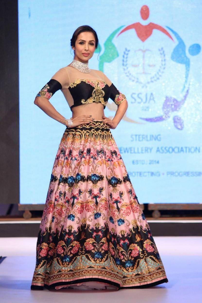 Malaika Arora Khan Latest Stills At Silver Nite Fashion Show