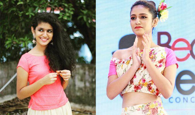 Malayalam Actress Priya Prakash Varrier New Unseen Photos Stills