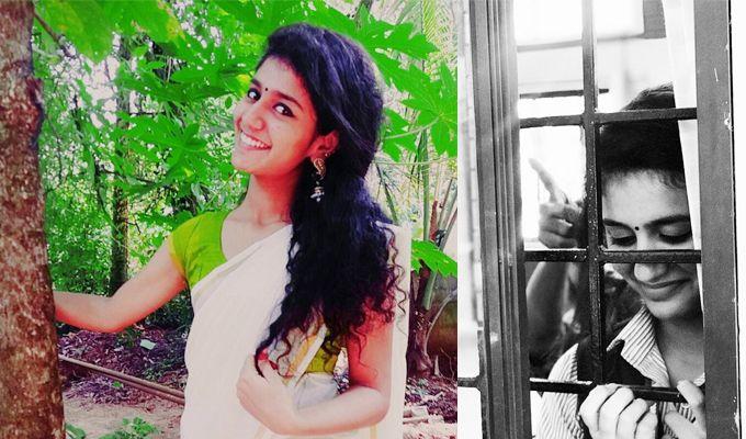 Malayalam Actress Priya Prakash Varrier New Unseen Photos Stills