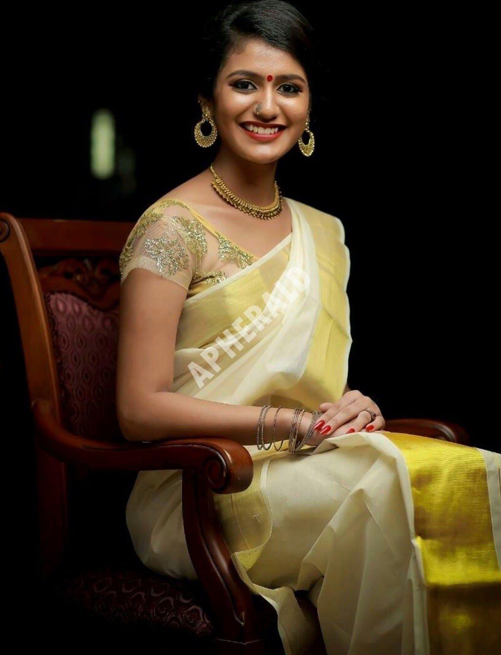 Malayalam Actress Priya Prakash Varrier New Unseen Photos Stills