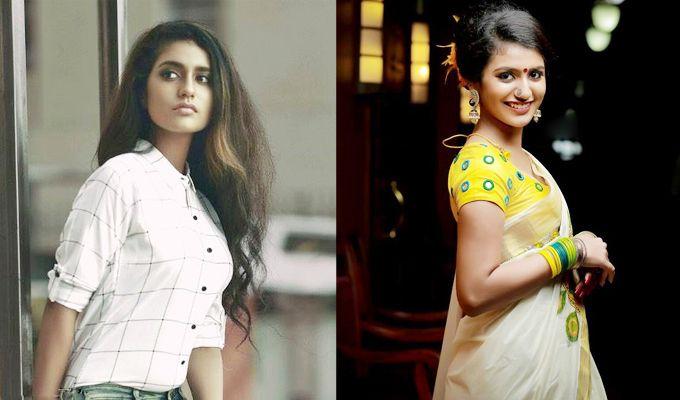 Malayalam Actress Priya Prakash Varrier New Unseen Photos Stills