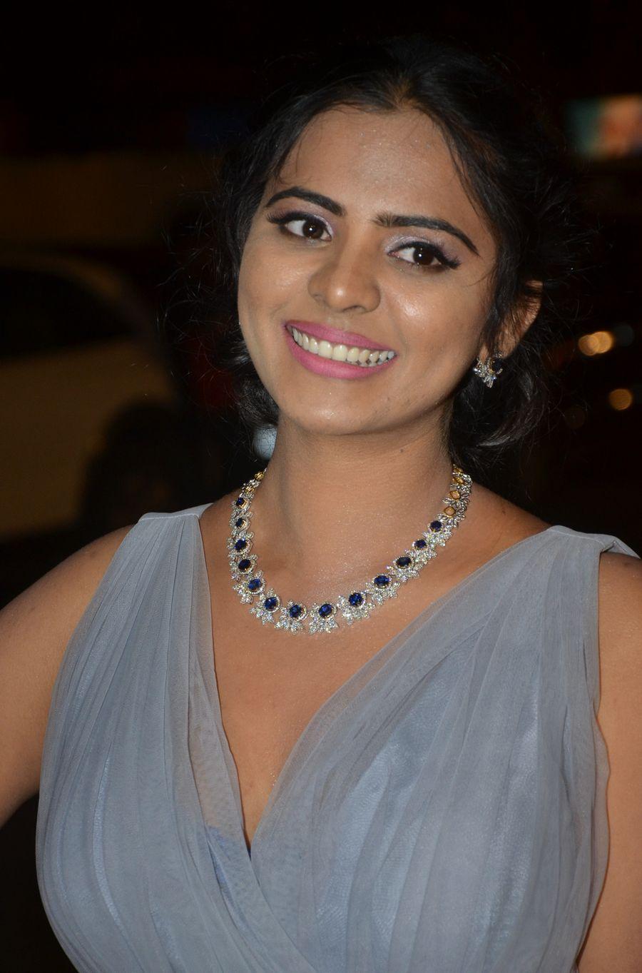 Manasa Stills at Katamarayudu Pre Release Function