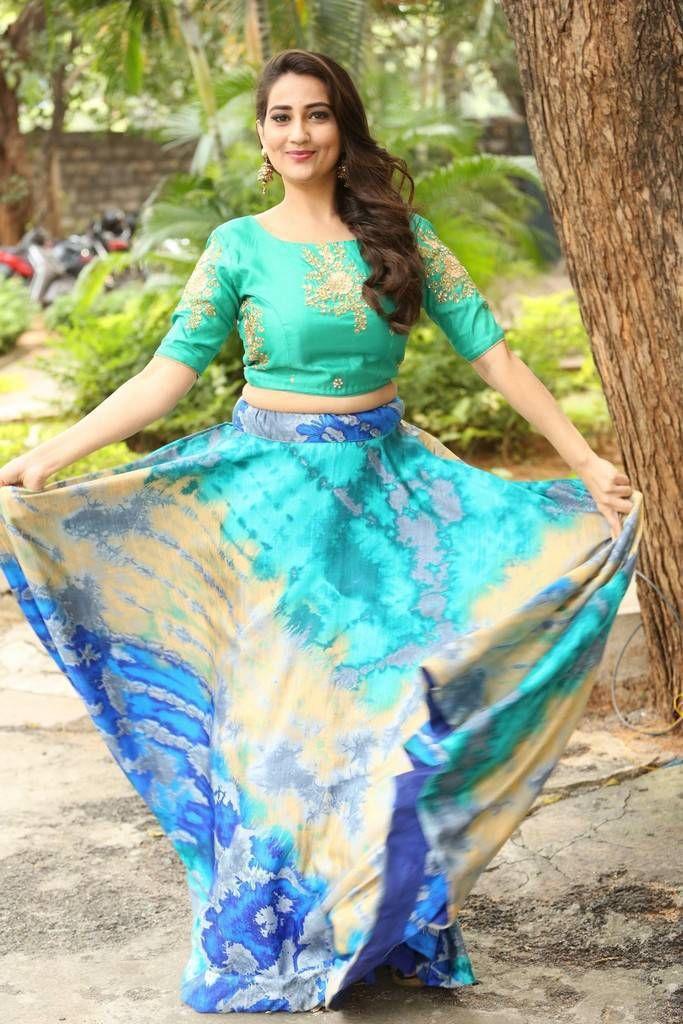 Manjusha Stills At Sakshyam Movie Motion Poster Launch