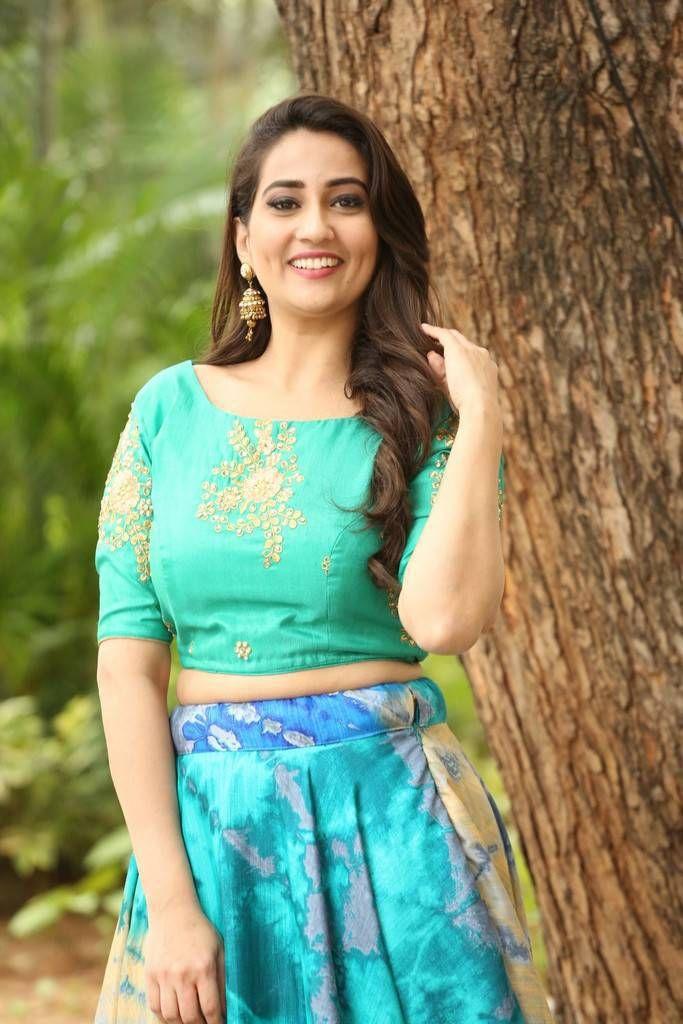 Manjusha Stills At Sakshyam Movie Motion Poster Launch