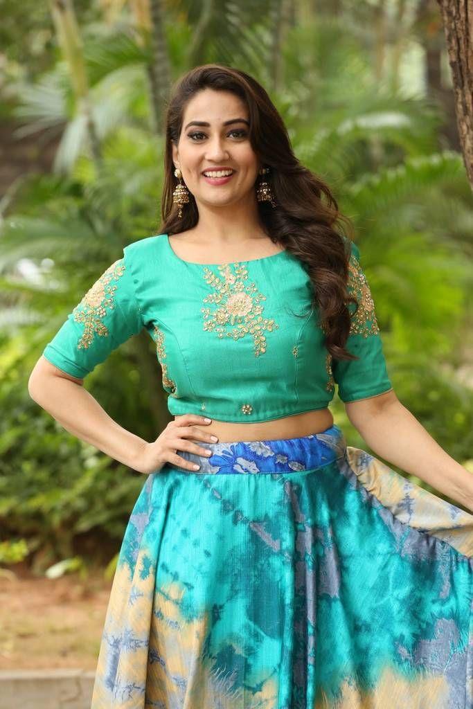 Manjusha Stills At Sakshyam Movie Motion Poster Launch