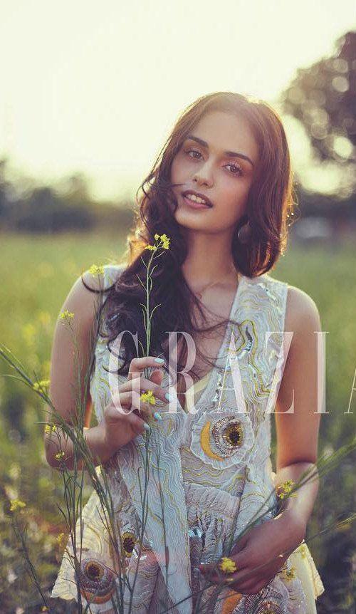 Manushi Chhillar poses for Grazia Photoshoot Stills