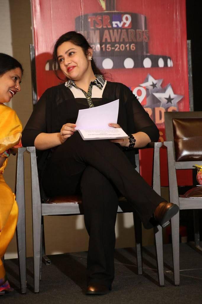Meena Stills At TSR TV9 Awards Press Meet