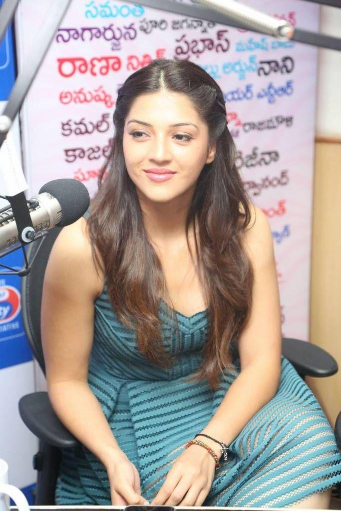 Mehreen Stills At Raja The Great Movie Song Launch