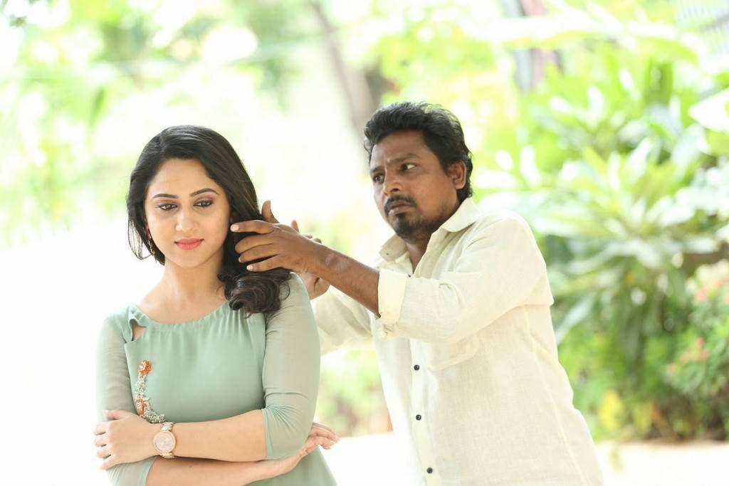 Miya George Stills At Ungarala Rambabu Movie Interview