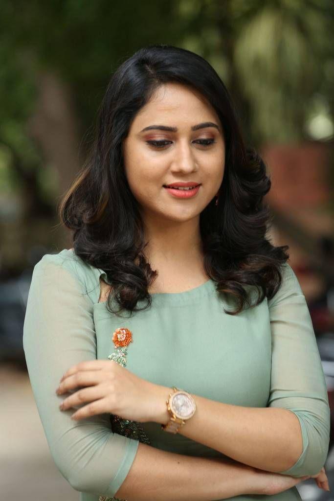 Miya George Stills At Ungarala Rambabu Movie Interview