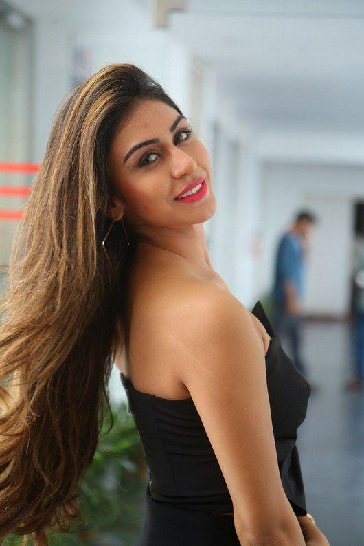 Myra Sareen Stills at Officer Movie Press Meet