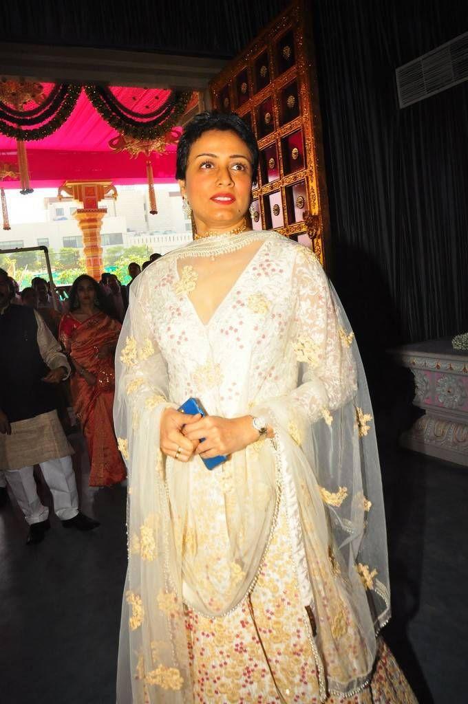 Namrata Stills At Subbarami Reddy Grandson Keshav Wedding