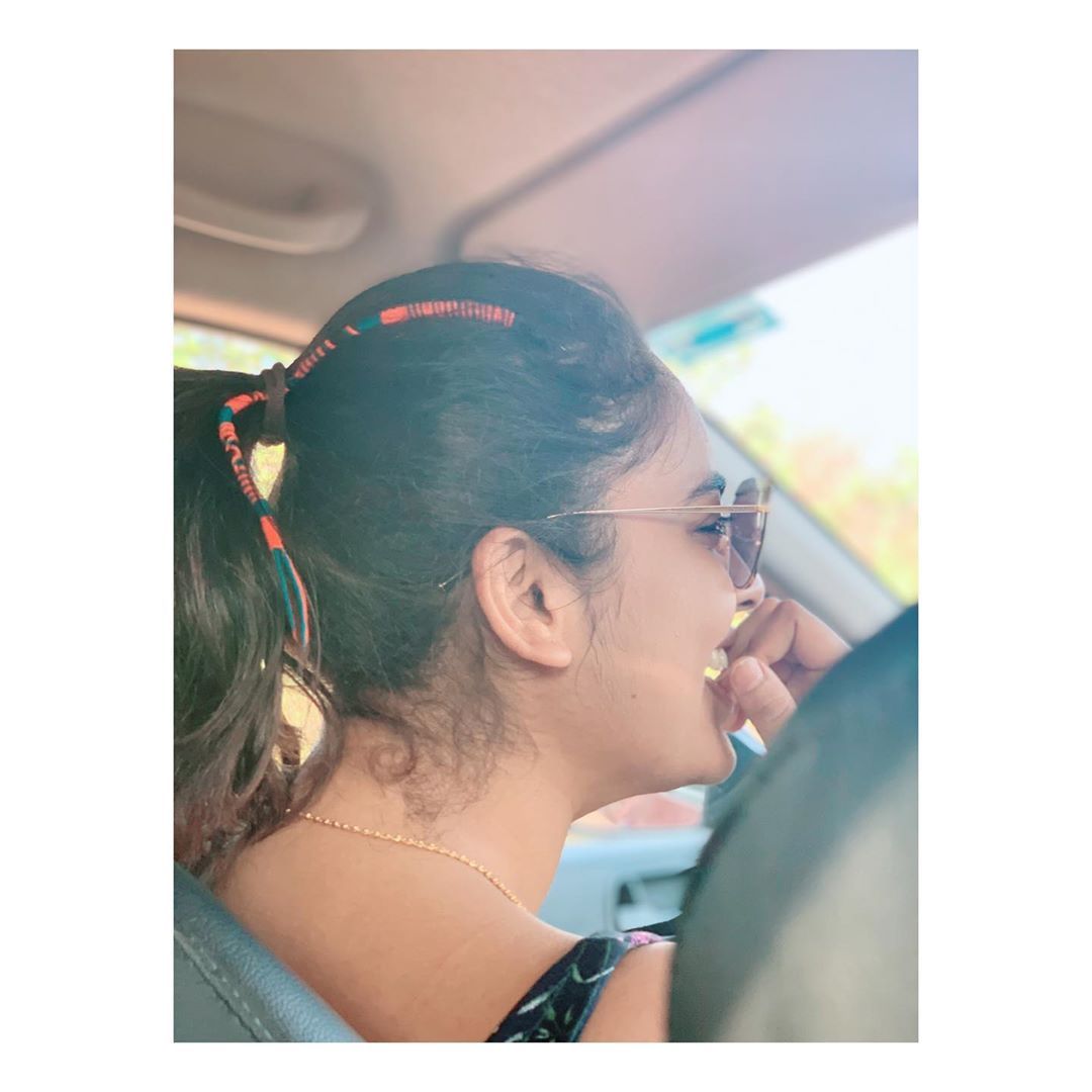 Nandita Swetha Hot Clicks during her road trip