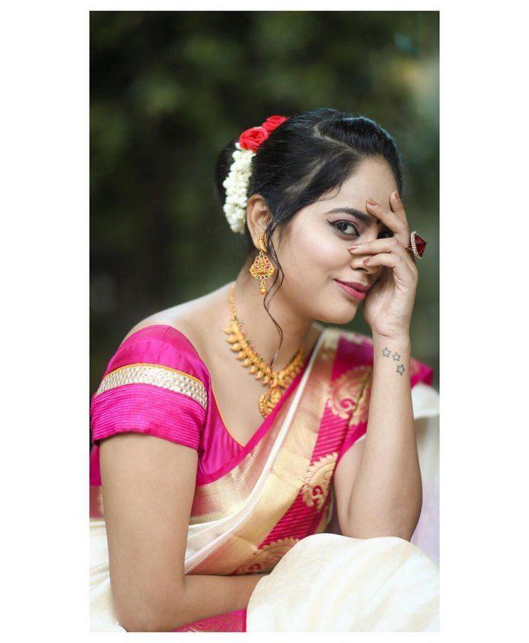 Nandita Swetha Latest in Saree