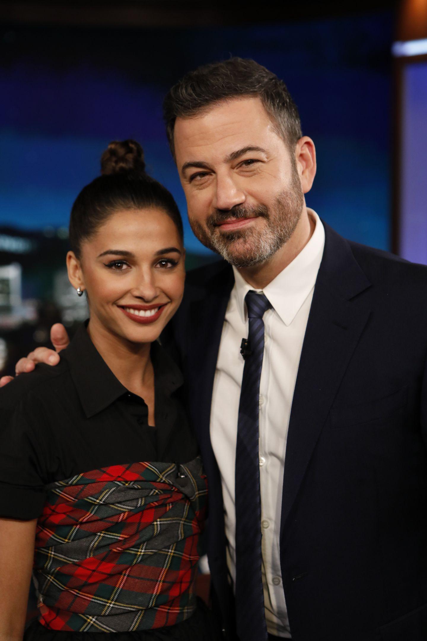 Naomi Scott at Jimmy Kimmel Live