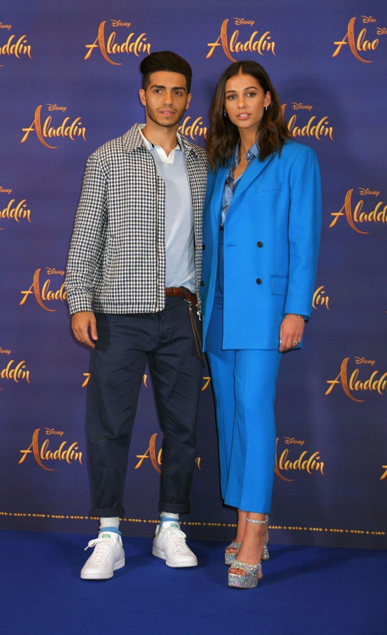 Naomi Scott from Aladdin Press conference in London