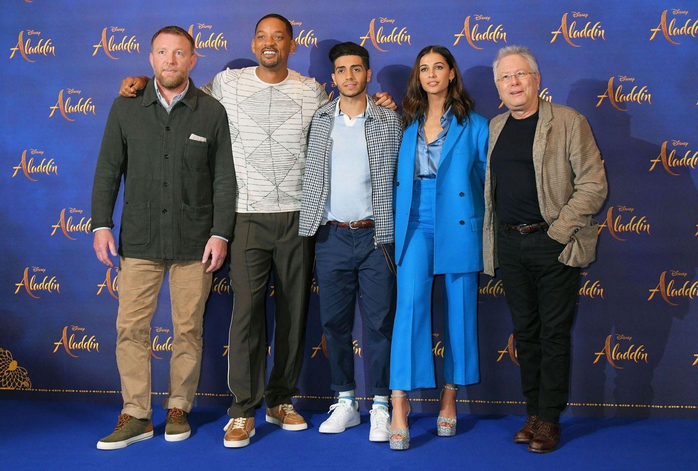Naomi Scott from Aladdin Press conference in London