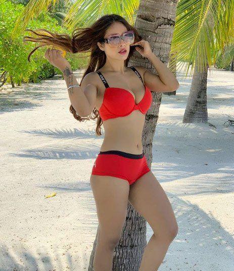 Neha Malik Hot Hot Bikini Photos