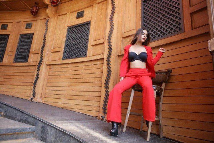 Neha Malik red hot photoshoot