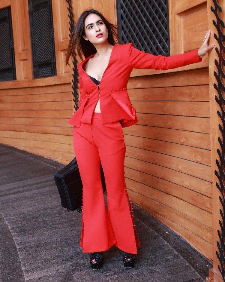 Neha Malik red hot photoshoot