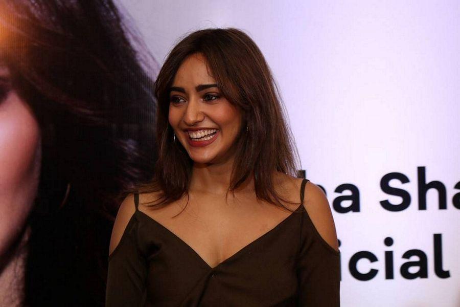 Neha Sharma Stills At Mobile App Launch